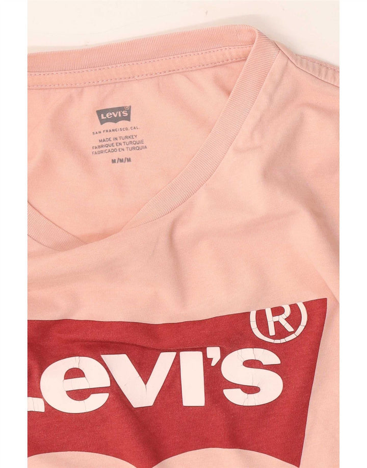Levi's Tee-Shirt Graphique Homme Rose Moyen