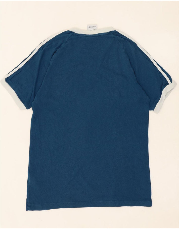ADIDAS T-Shirt Homme Haut Petit Bleu Marine Coton