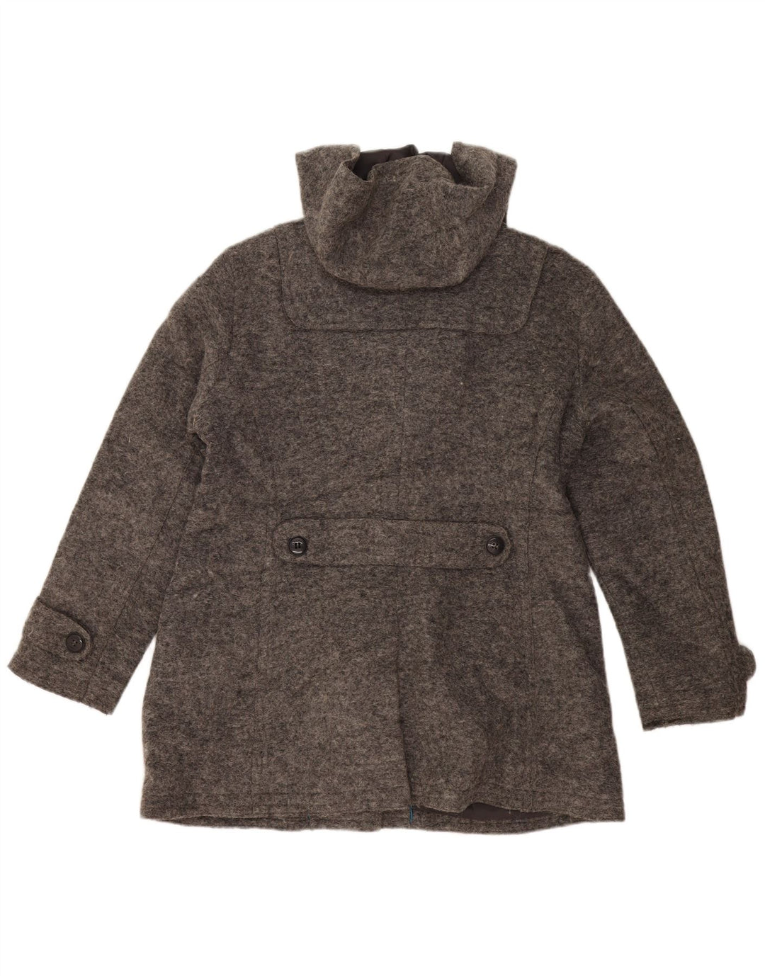 ESPRIT Duffle Coat à capuche pour femme UK 18 XL Gris Laine