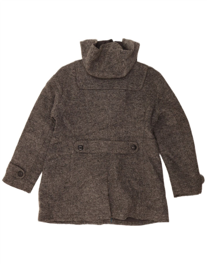 ESPRIT Duffle Coat à capuche pour femme UK 18 XL Gris Laine