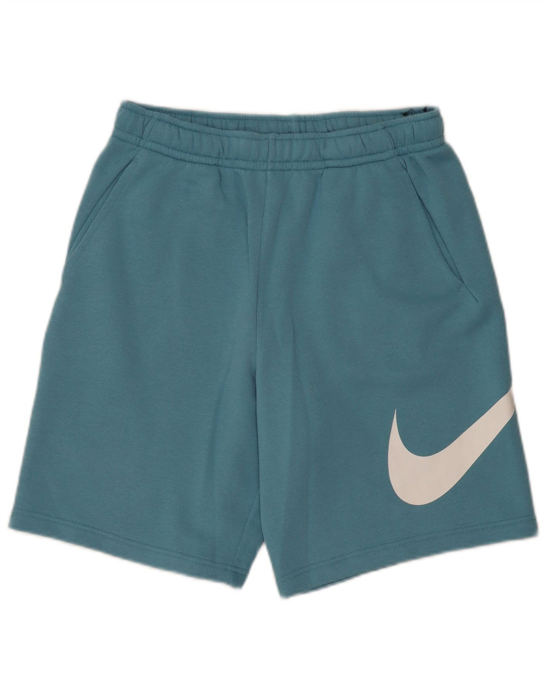 Nike Short de sport graphique en coton bleu moyen pour homme