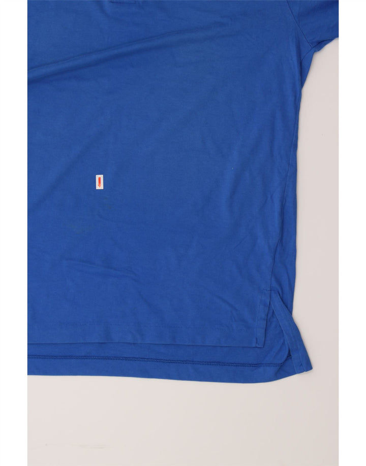 RUSSELL ATHLETIC Mens Polo Shirt Large Blue Cotton Vintage Russell Athletic and Second-Hand Russell Athletic from Messina Hembry 