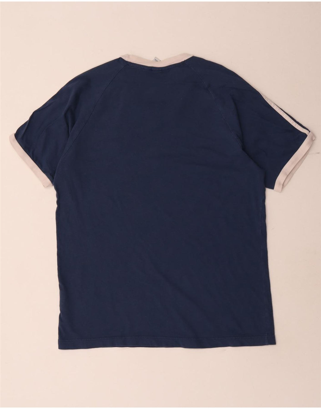 Adidas T-Shirt Homme Top Bleu Marine Moyen Coton