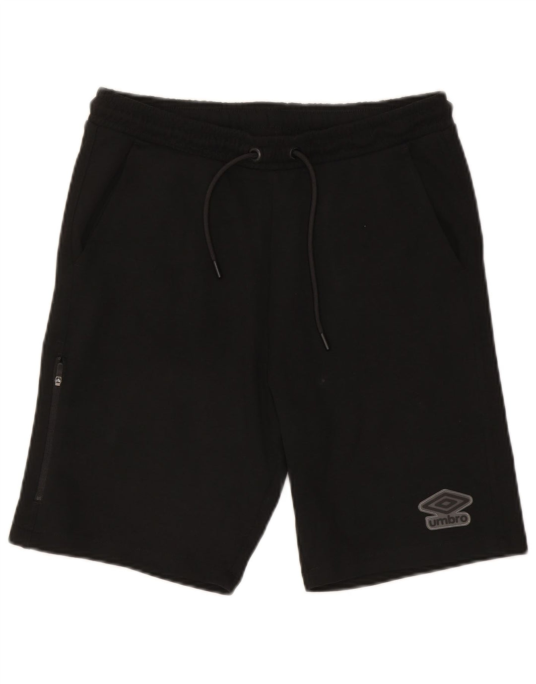 Umbro Short de Sport Homme Noir Moyen Coton