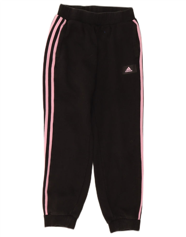 ADIDAS Pantalon de Survêtement Fille Joggers 11-12 ans Noir Coton