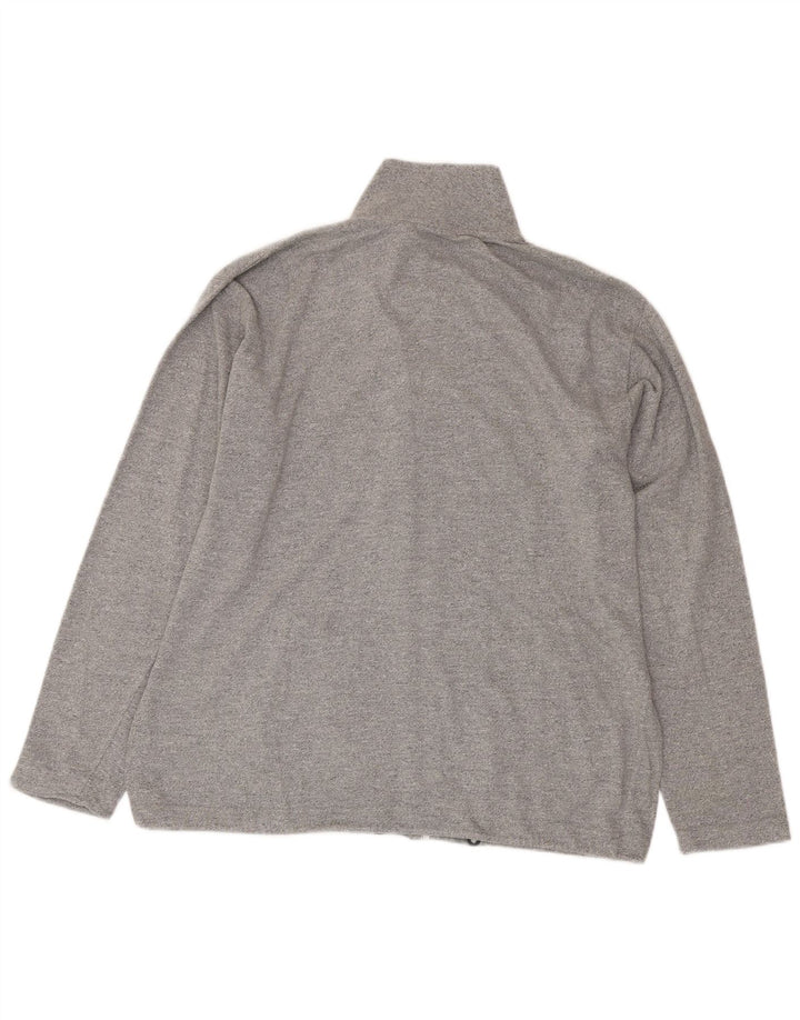 Champion Veste de Survêtement Homme Grand Gris Moucheté Coton