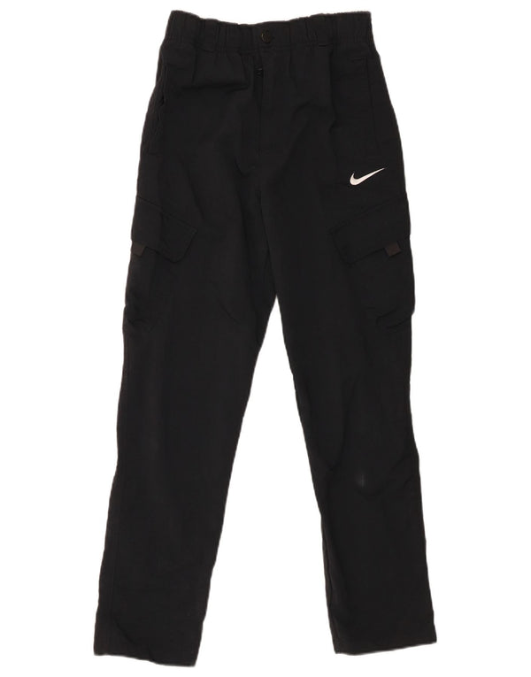 Nike Pantalon cargo slim pour garçon 12-13 ans Large W28 L26 Nylon noir