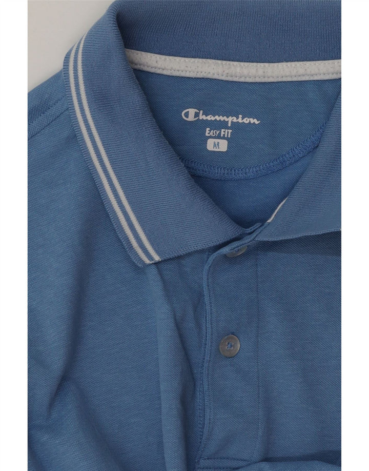 Champion Polo Easy Fit Homme Bleu Moyen