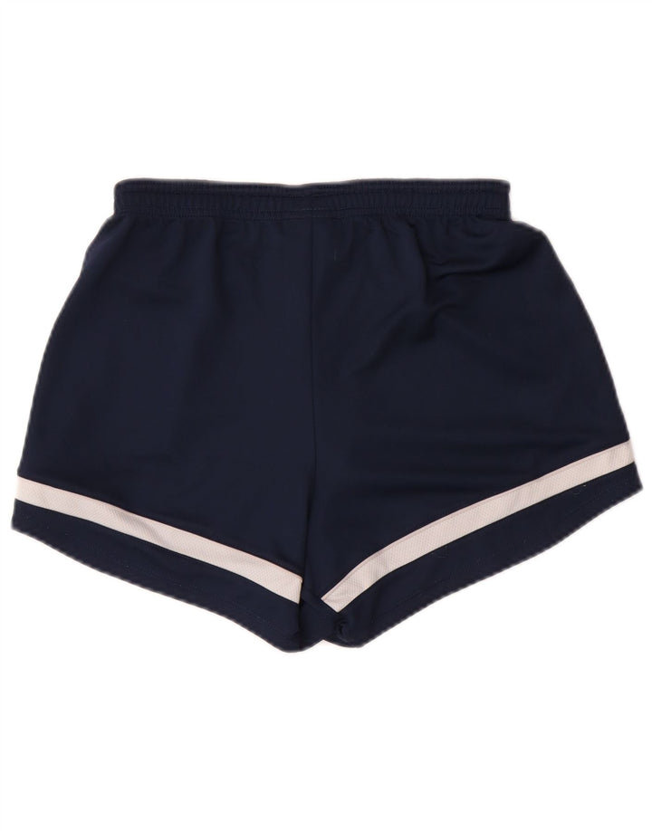 NIKE Short de sport Dri Fit pour femme UK 4 XS Bleu marine