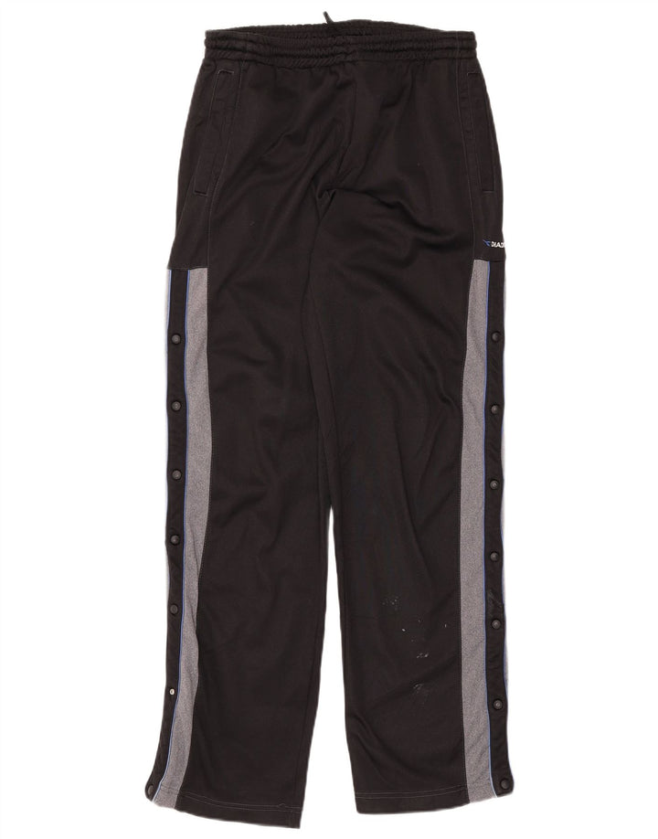 DIADORA Pantalon de Survêtement Homme Large Noir Colourblock