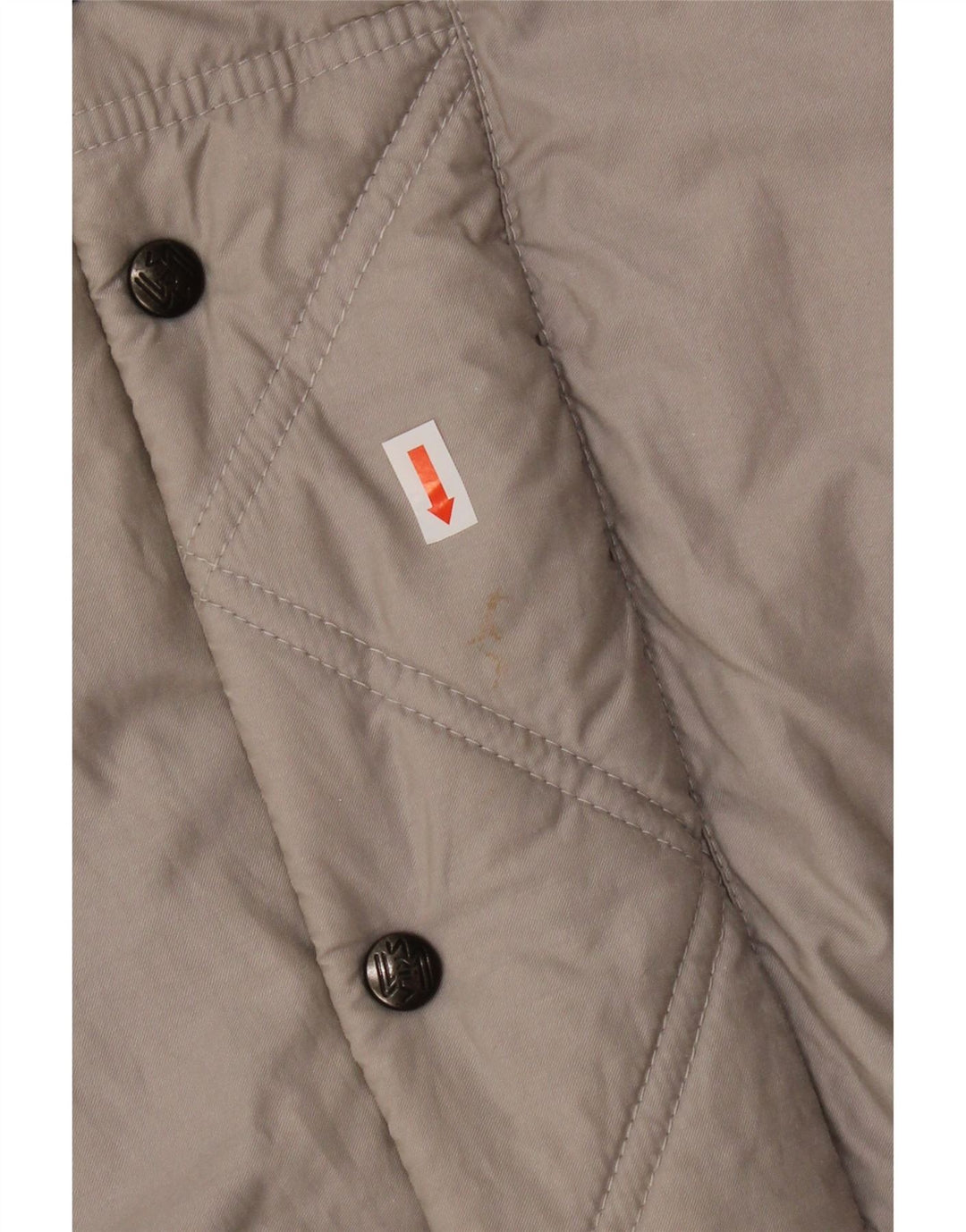 Skila Veste matelassée à capuche pour homme EU 50 Large Gris Coton