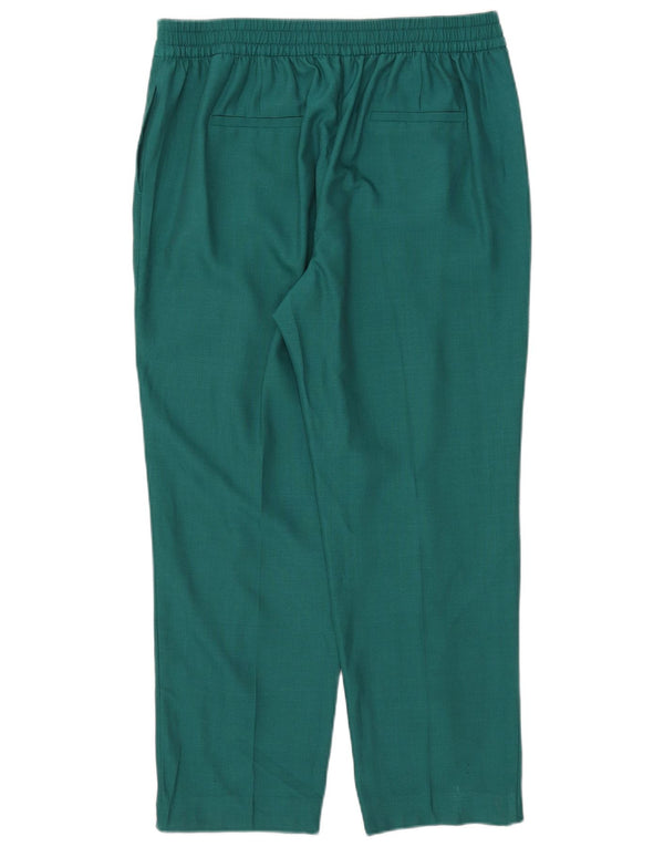 Marks & Spencer Pantalon décontracté fuselé pour femme UK 16 Large W34 L27 Bleu