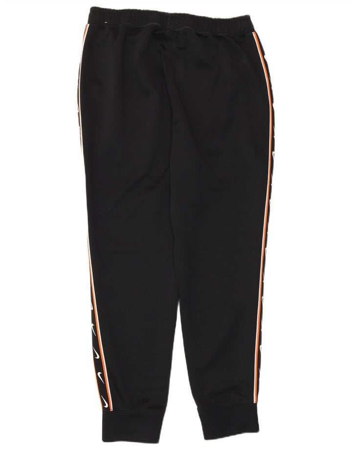 Nike Pantalon de survêtement graphique pour femme UK 14 Polyester noir moyen