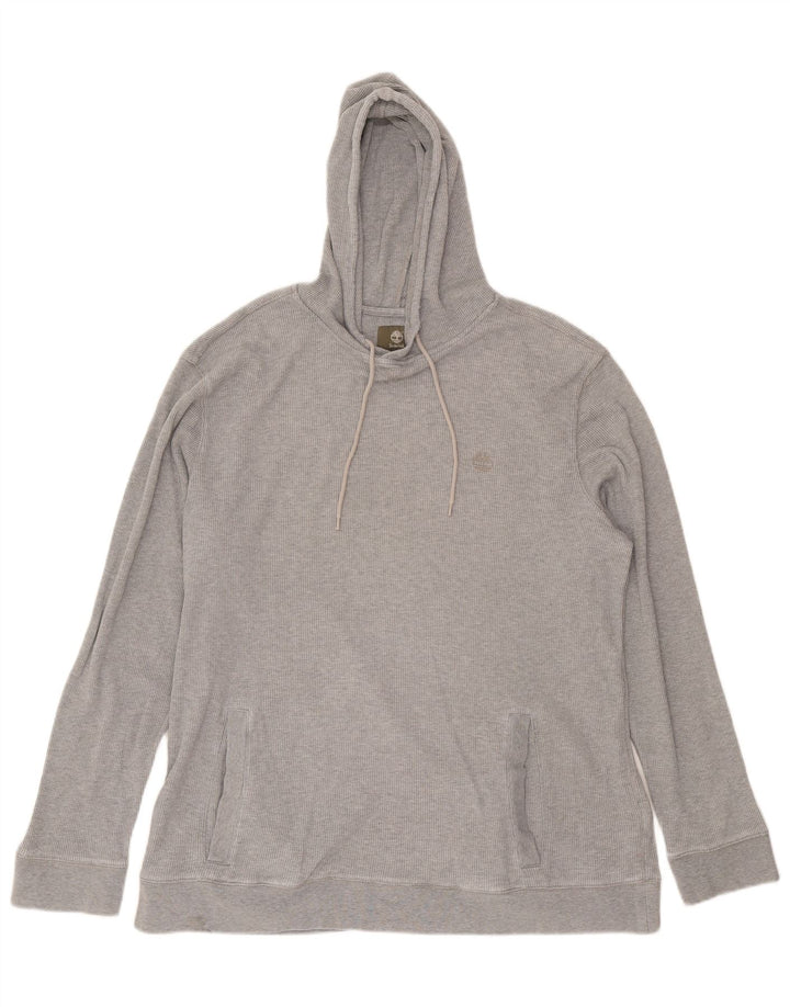 Timberland Haut à capuche à manches longues pour homme 2XL Gris Coton