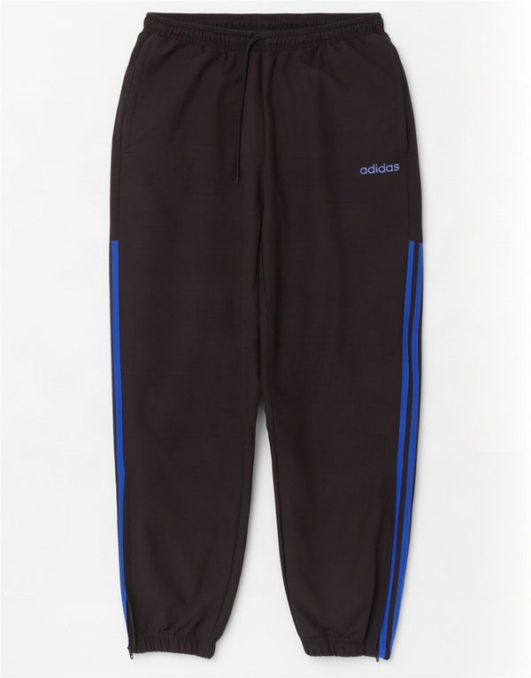 Adidas Pantalon de survêtement pour homme Joggers Large Noir Polyester