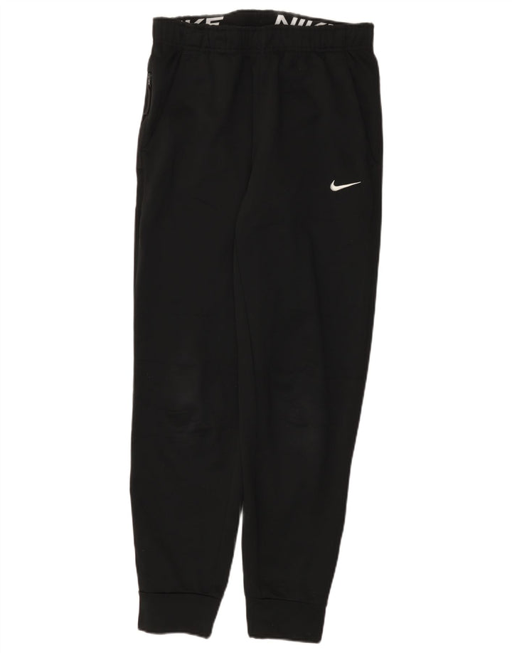 Nike Pantalon de survêtement Therma-Fit pour homme Taille S Noir Polyester