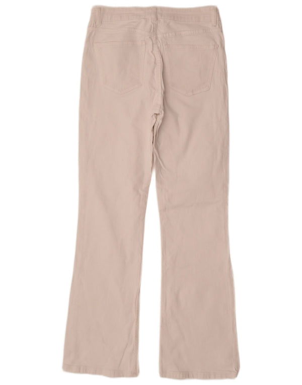 Zara Jean Bootcut Femme EU 38 Petit W28 L31 Blanc