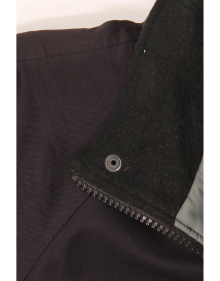 Trussardi Manteau Coupe-Vent Homme IT 50 Large Noir Polyester