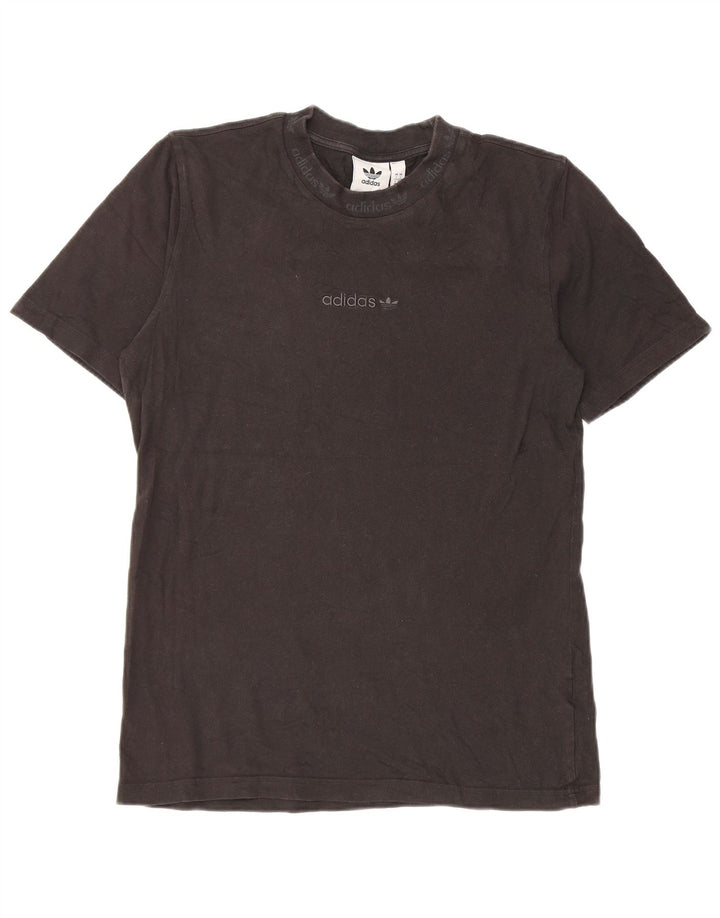 Adidas T-Shirt Homme Haut Petit Coton Noir
