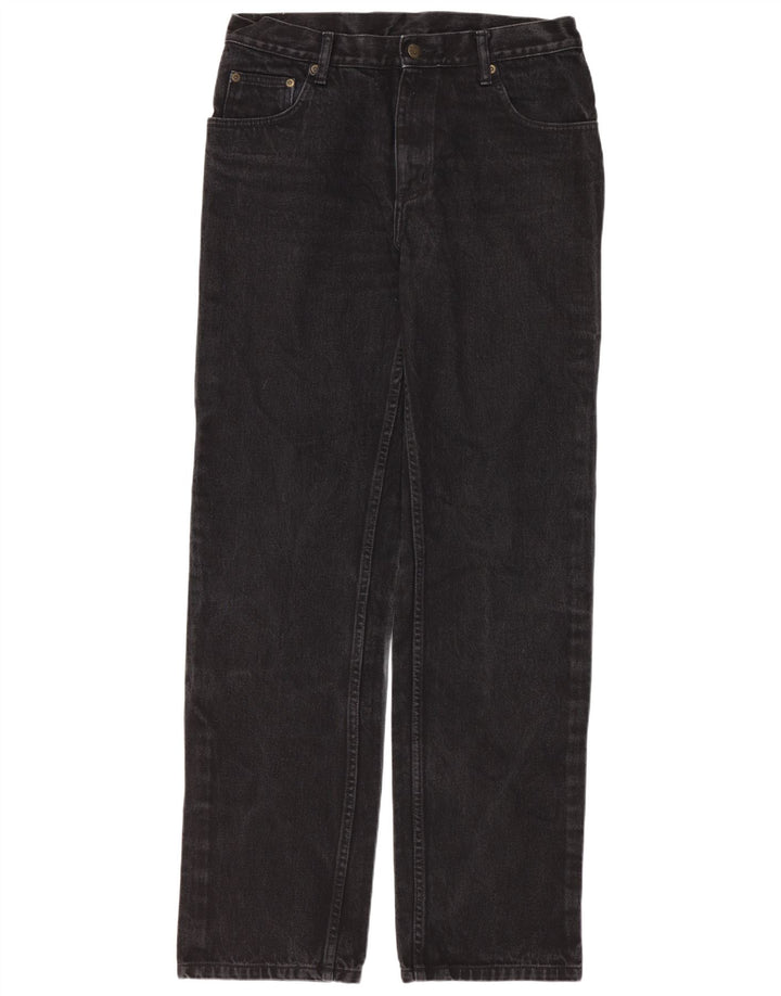 Wrangler Jean droit régulier Hero Regular W34 L34 en coton noir pour homme