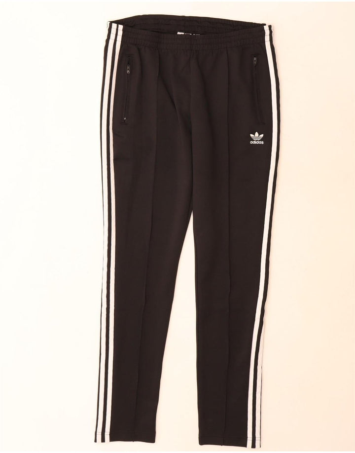Adidas Pantalon de survêtement pour femme UK 14 Medium Noir Polyester
