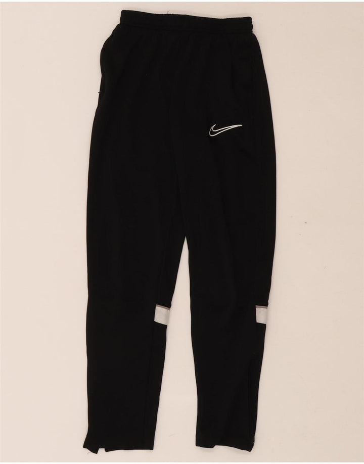 NIKE Pantalon de survêtement pour garçon 12-13 ans Large Noir Colourblock Polyester