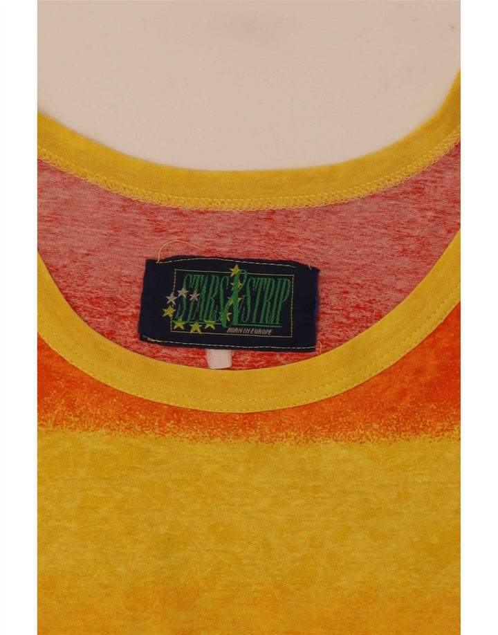 Master Débardeur Graphique Homme Moyen Rayé Multicolore Coton