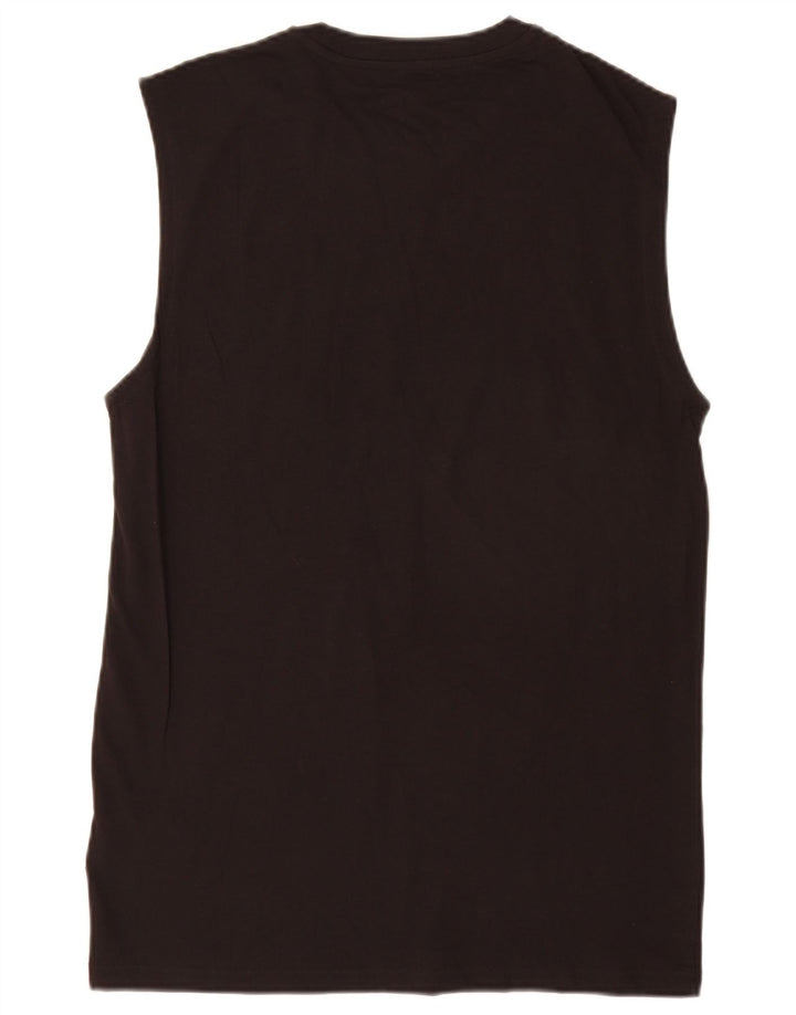 Puma Débardeur Graphic Homme Noir Moyen Coton