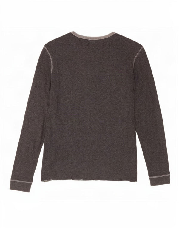 Gap Haut Manches Longues Homme Gris Moyen Coton