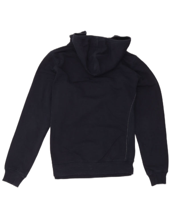 Champion Pull à capuche graphique pour femme UK 14 Large Bleu marine