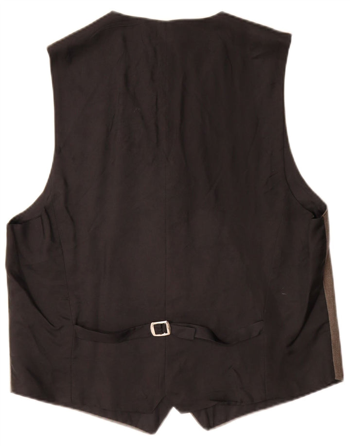 gilet homme vintage IT 52 Grand Polyester Marron
