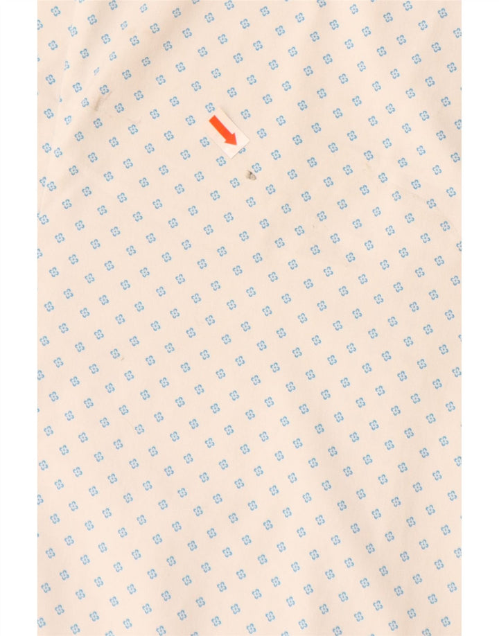 BONOBOS Chemise à manches courtes pour homme en nylon floral blanc