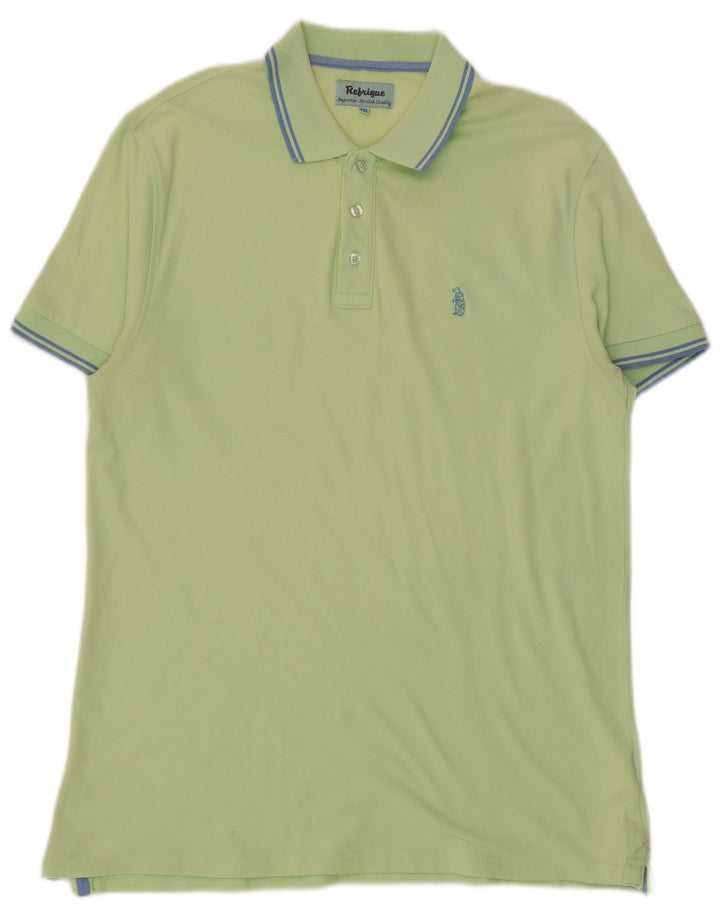 Refrigue Polo Homme 2XL Vert Coton