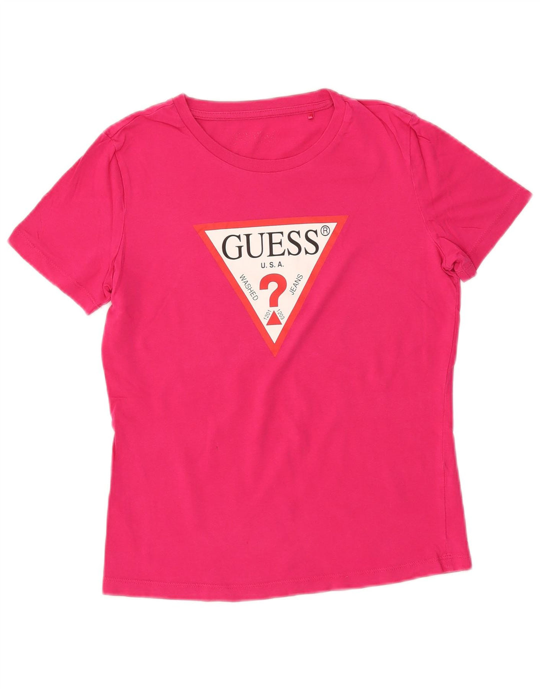 GUESS T-shirt graphique pour femme UK 10 Small Rose