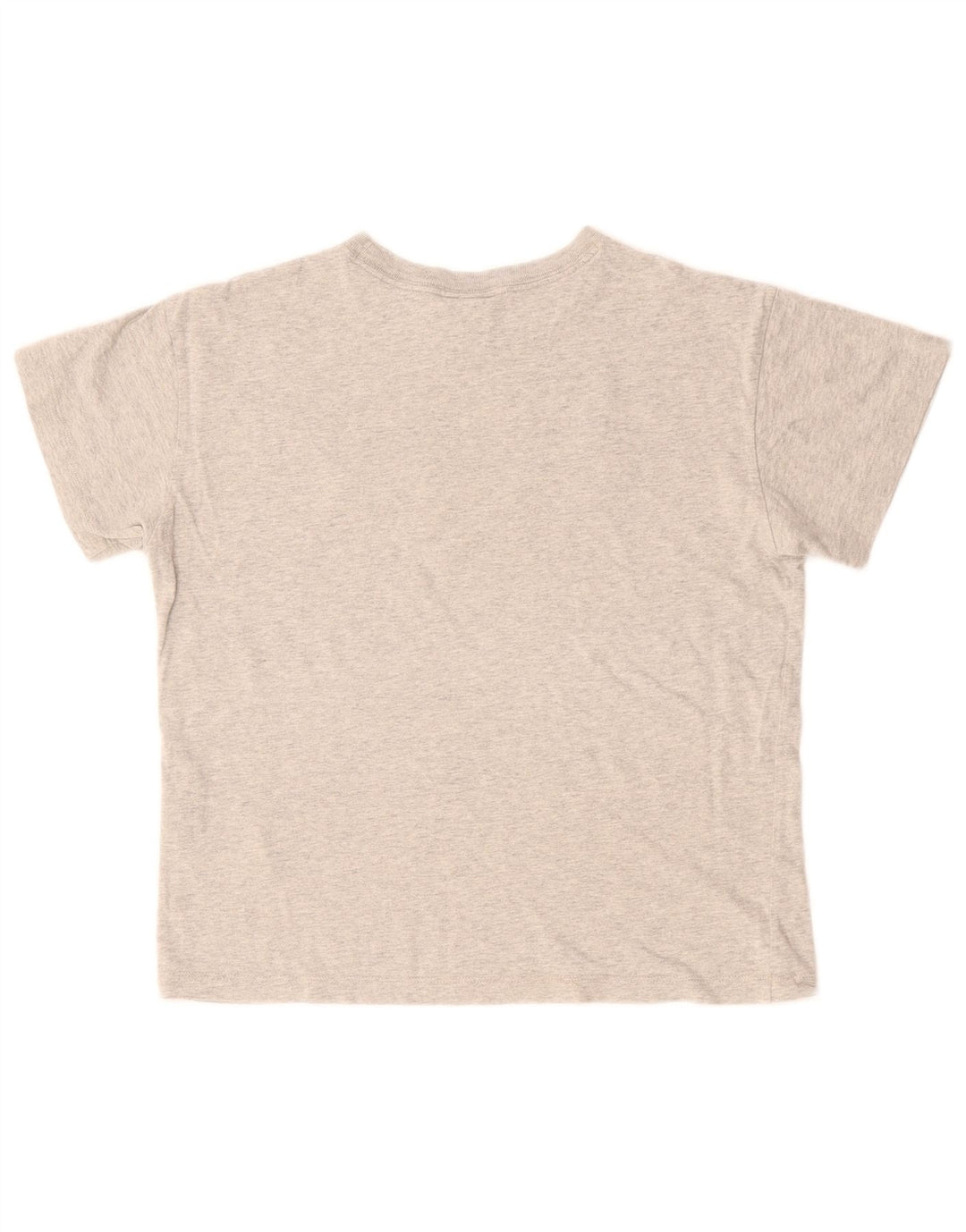 CHAMPION T-shirt court surdimensionné pour femme UK 6 XS Gris moucheté