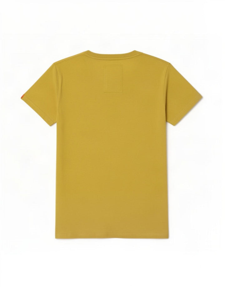Superdry T-Shirt Graphique Homme Petit Jaune