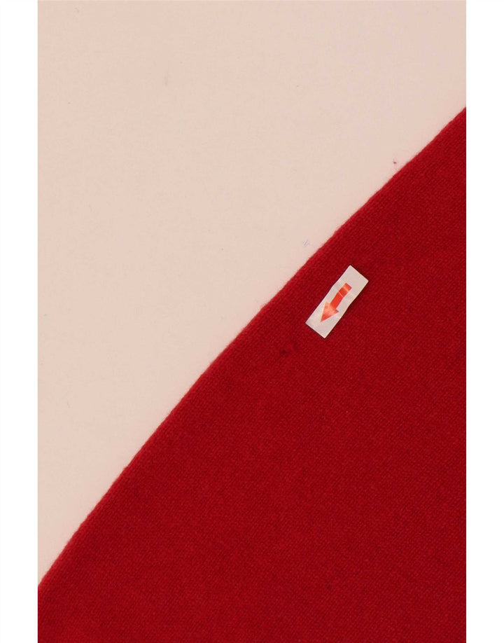 Pringle Pull Regular Fit Col V Homme Rouge Moyen Laine