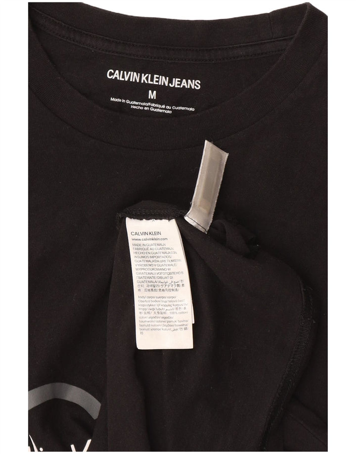 Calvin Klein Jeans T-Shirt Graphique Homme Noir Moyen