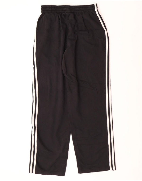 ADIDAS Pantalon de survêtement pour femme UK 14 Large Noir Coton