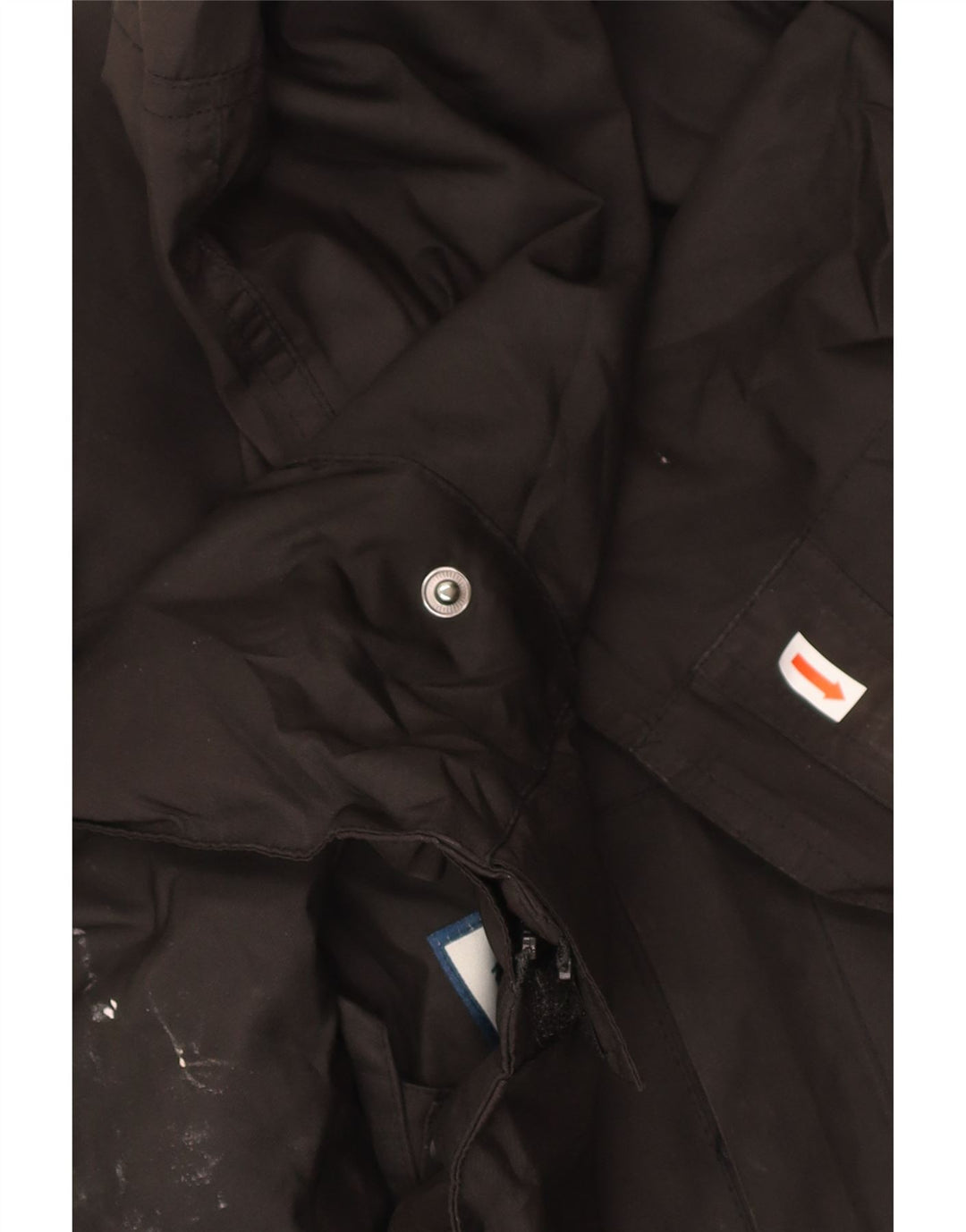 MOUNTAIN WAREHOUSE Mens Hooded Windbreaker Jacket UK 40 Large Black