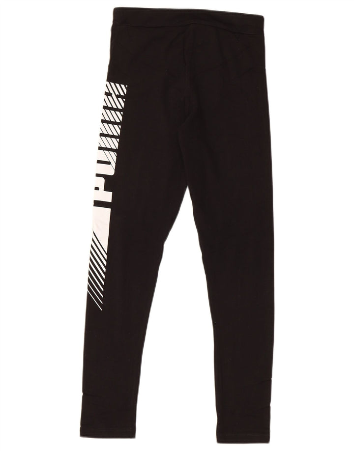 PUMA Legging graphique fille 11-12 ans noir coton