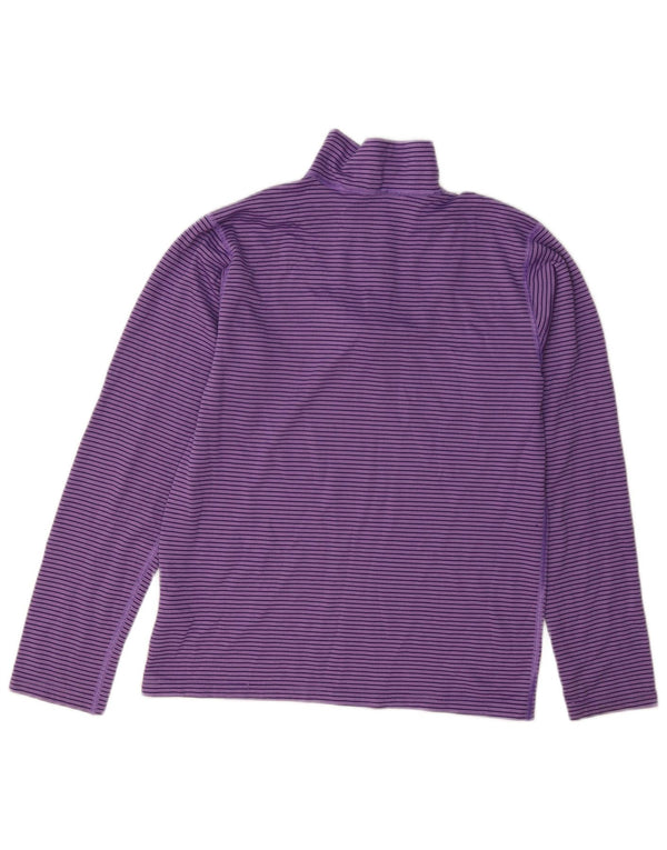 Patagonia Haut de survêtement pour fille 13-14 ans XL Violet à fines rayures