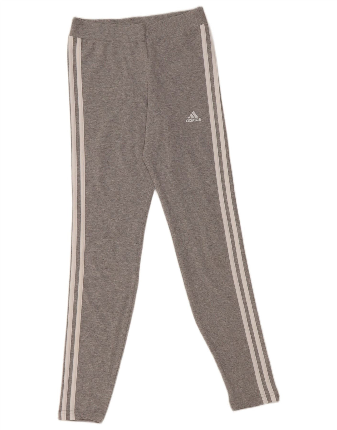 ADIDAS Leggings Fille 13-14 ans Gris Coton