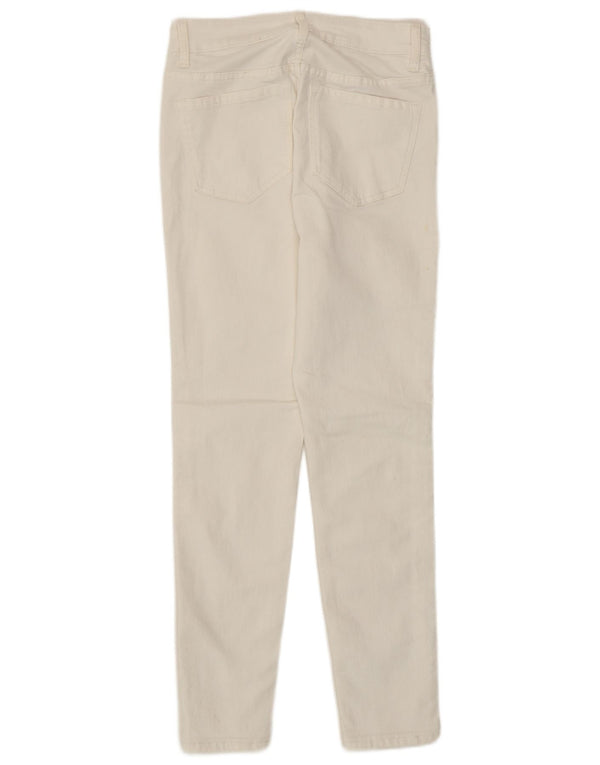 Marks & Spencer Jean skinny The Ivy pour femme UK 8 Small W26 L26 Coton blanc