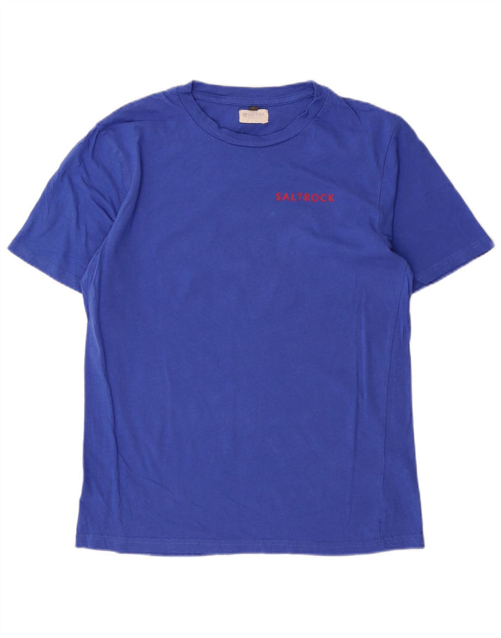 Saltrock T-Shirt Homme Haut Large Bleu Coton