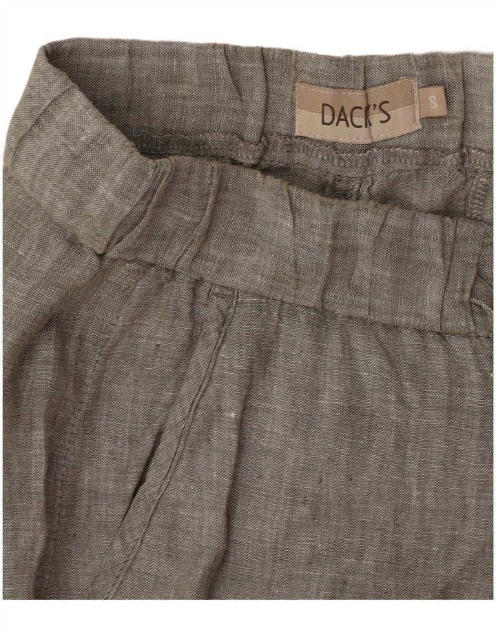 Dack's Pantalon Chino Droit Femme Small W27 L28 Kaki