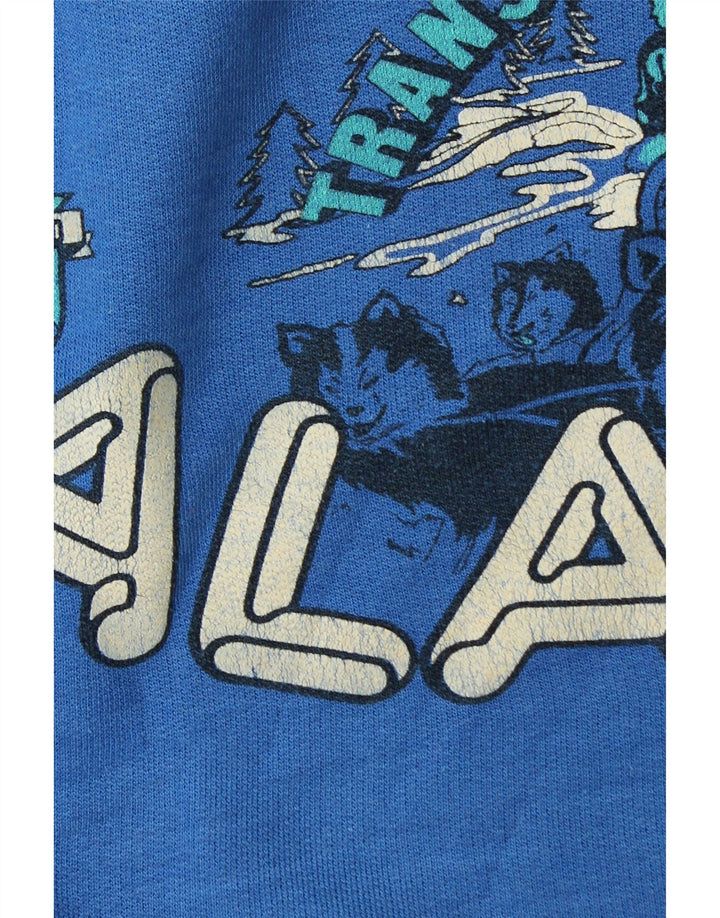 Alaska Sweat-shirt graphique pour hommes, grand bleu