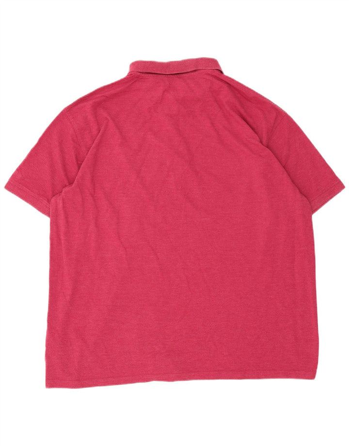 Pringle Polo Homme 2XL Rose Coton