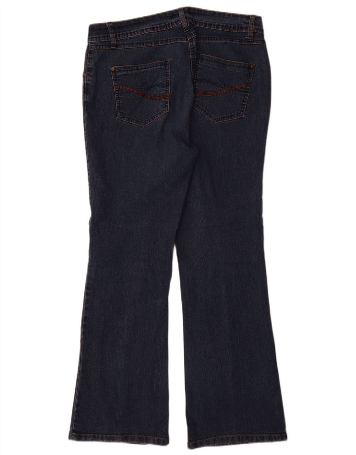 M&Co Jean Bootcut Femme UK 14 Large W32 L30 Bleu Coton