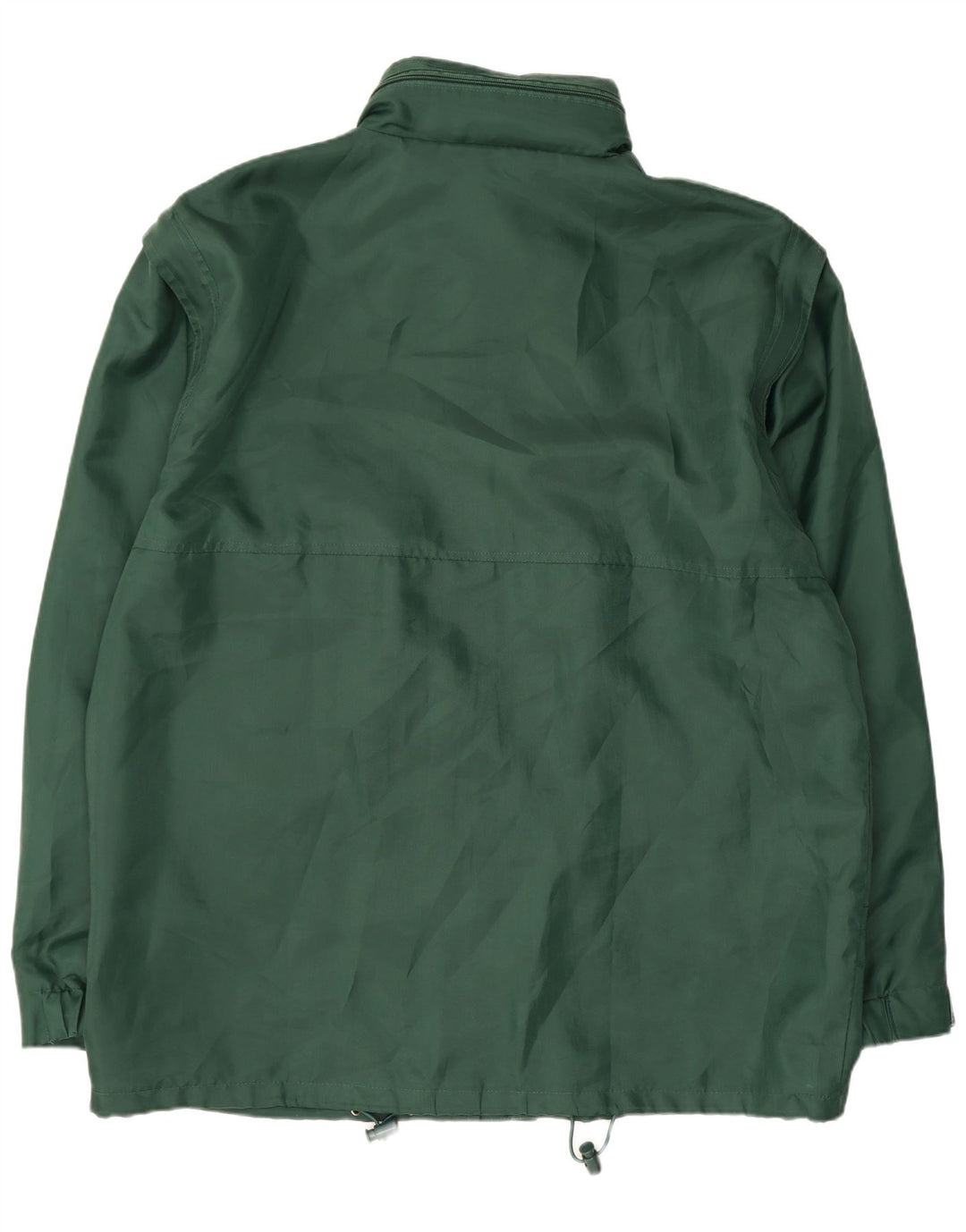 Spalding Veste de pluie à capuche pour homme UK 42 XL Vert Polyamide